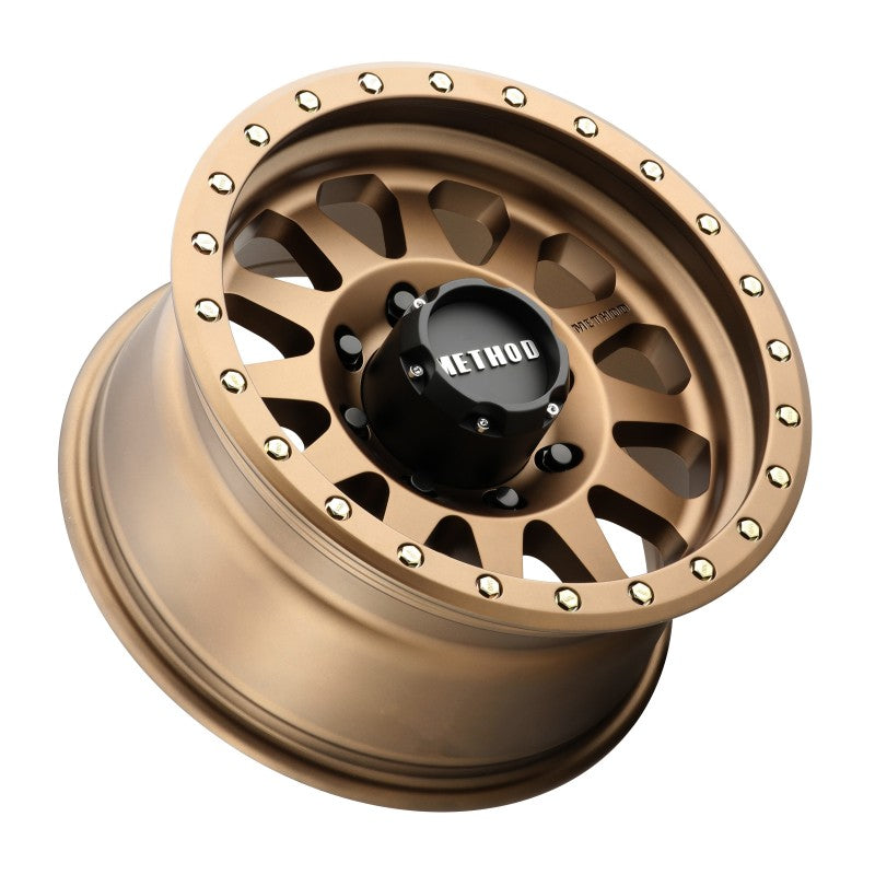 Method Wheels Method MR304 Double Standard 17x8.5 0mm Offset 8x6.5 130.81mm CB Method Bronze Wheel