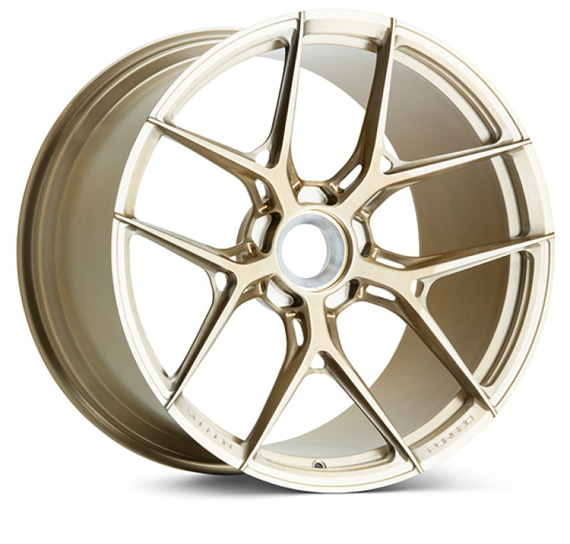 Vossen Forged S21-01 - 22x11.5 - 5x132 - ET24 - 66.5 - Brushed Patina Gold Wheel - BMW M5 G9x Fitmen