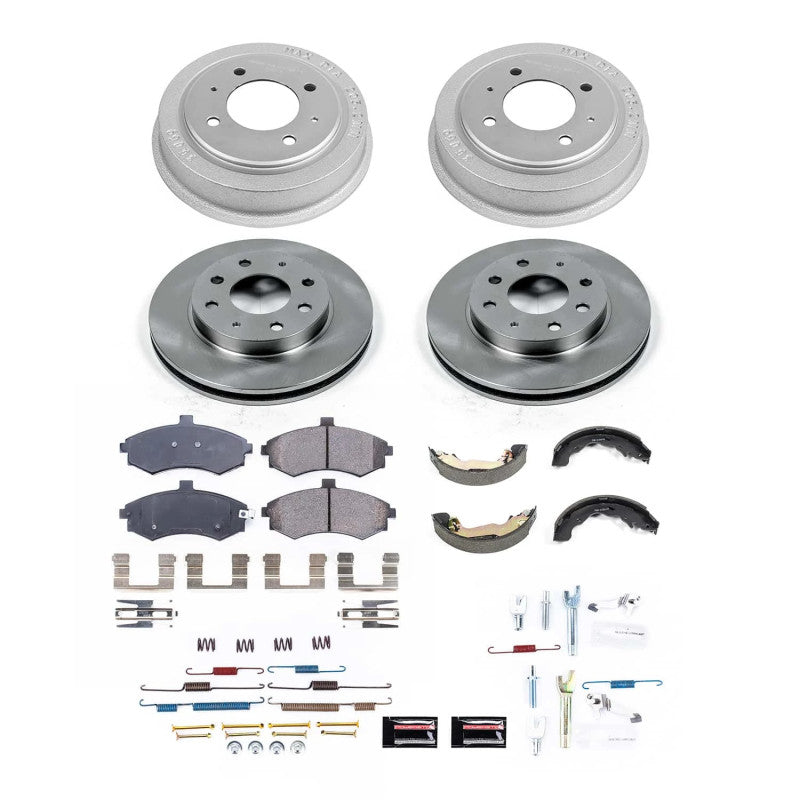 PowerStop Power Stop 2002 Hyundai Elantra Front & Rear Autospecialty Brake Kit
