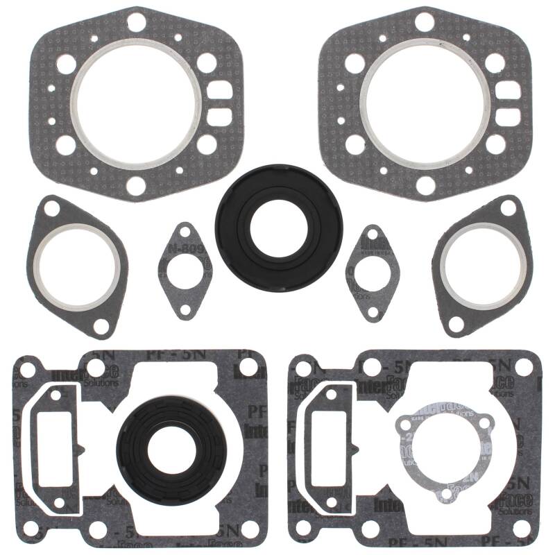 Vertex Pistons Vertex Gaskets 80-81 Arctic Cat El Tigre 6000 LC Complete Gasket Kit w/ Oil Seals
