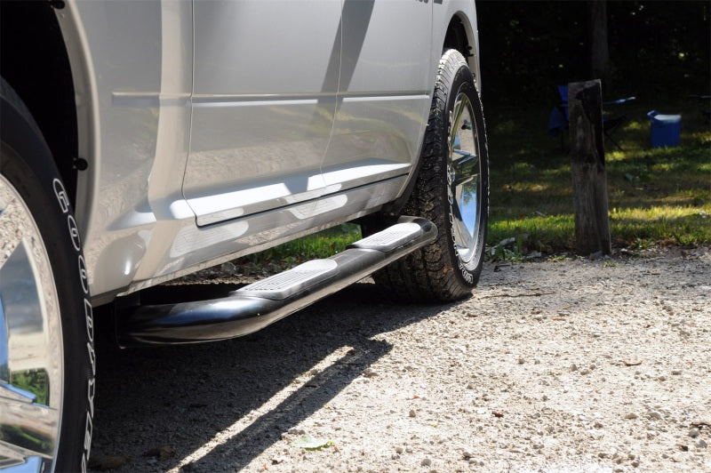 Dee Zee 15-2022 Chevrolet/GMC Colorado/Canyon Tubes - 3In Round Black Steel CrewCab