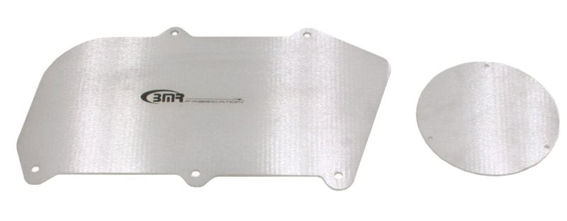 BMR Suspension BMR 64-72 A-Body Heater Delete Panel Aluminum (Non-A/C Vehicles Only) - Bare w/BMR Logo