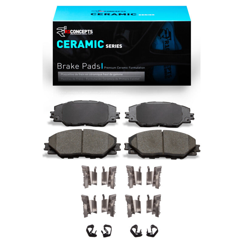 R1 Concepts R1 2006-2020 Pontiac Vibe Front R1 Ceramic Pads & Hardware Kit