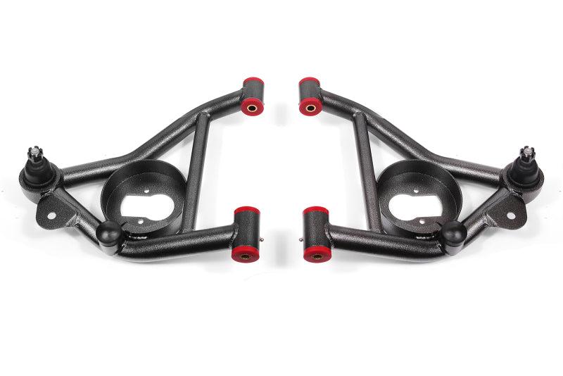 BMR Suspension BMR 78-87 G-Body Non-Adj. Lower A-Arms (Polyurethane) - Black Hammertone