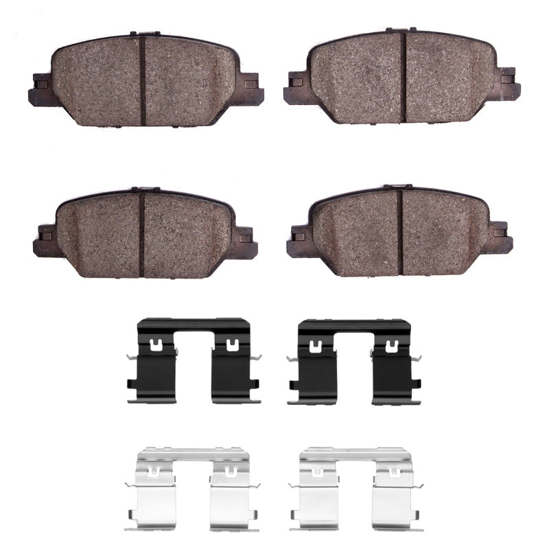 R1 Concepts R1 2017-2025 Honda CR-V Rear R1 Ceramic Pads & Hardware Kit