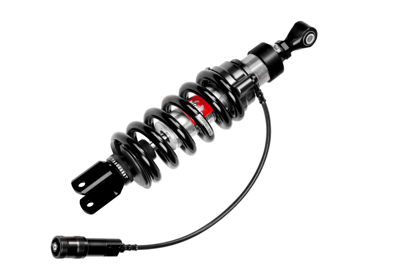 Bitubo Suspension Bitubo XZE3 Monoshocks Adjustable: Hydraulic Spring Preload, Rebound, Length, Black Spring
