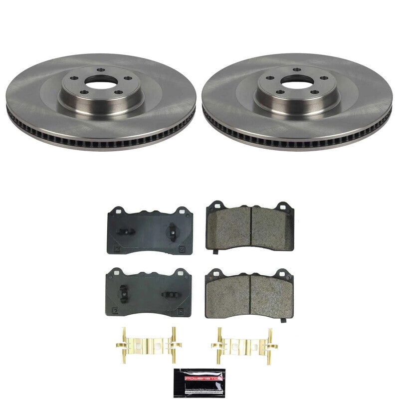 PowerStop Power Stop 21-24 Ford Mustang Mach-E Front Autospecialty Brake Kit