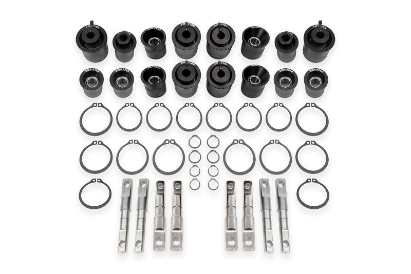 BMR Suspension BMR 06-13 Chevrolet Corvette (C6) Z06/ZR1 Front & Rear Control Arm Bearing Kit - Black Anodized