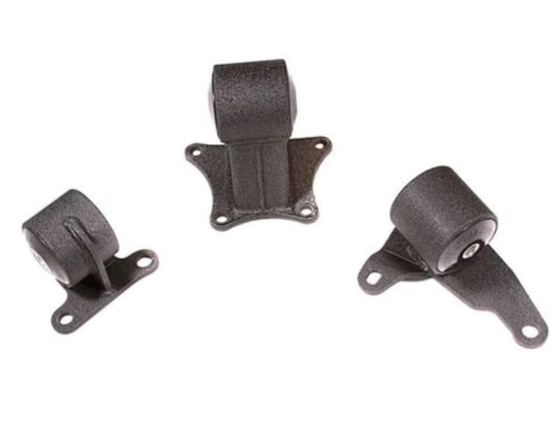 Innovative Mounts Innovative 90-93 Honda Accord Conversion (F-Series/RH Mount) Black Aluminum Mount 85A Bushing