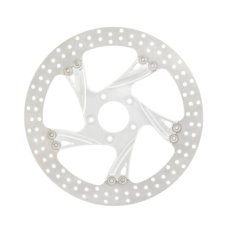 Performance Machine Disc/Carr 11.5 Cruise Rear Left - Chrome