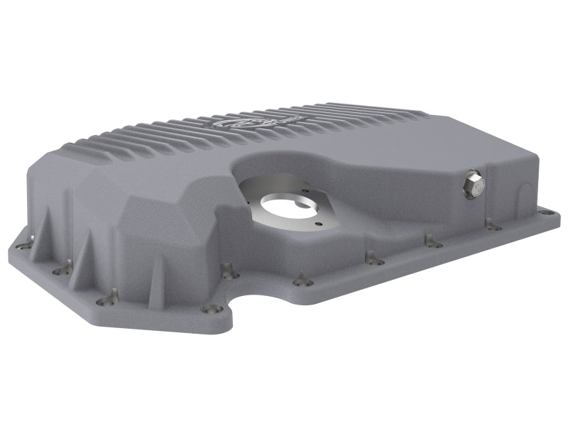 aFe 05-19 VW 1.8L/2.0L w/ Oil Sensor Engine Oil Pan Raw POWER Street Series w/ Machined Fins