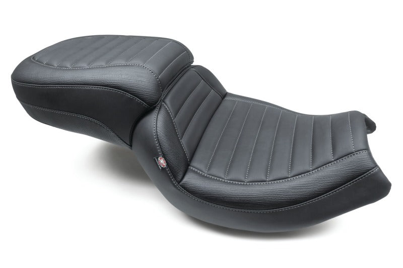 Mustang Motorcycle Mustang 20-22 Indian Challenger Standard Touring 1PC Seat - Black