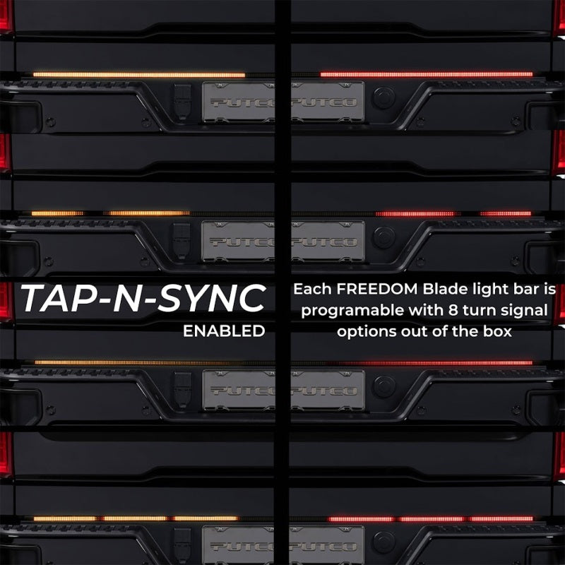 Putco Chevrolet Canyon 2015-2022 48In Direct Fit Blade Kit Tailgate Bars