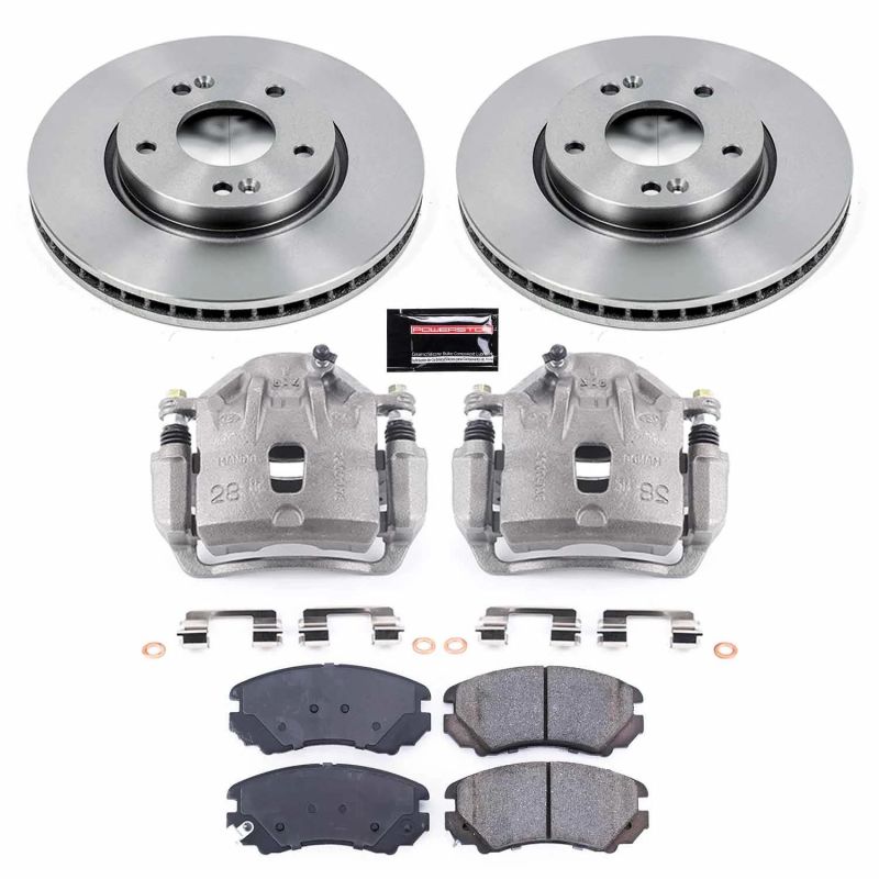 PowerStop Power Stop 05-09 Hyundai Tucson Front Autospecialty Brake Kit w/Calipers
