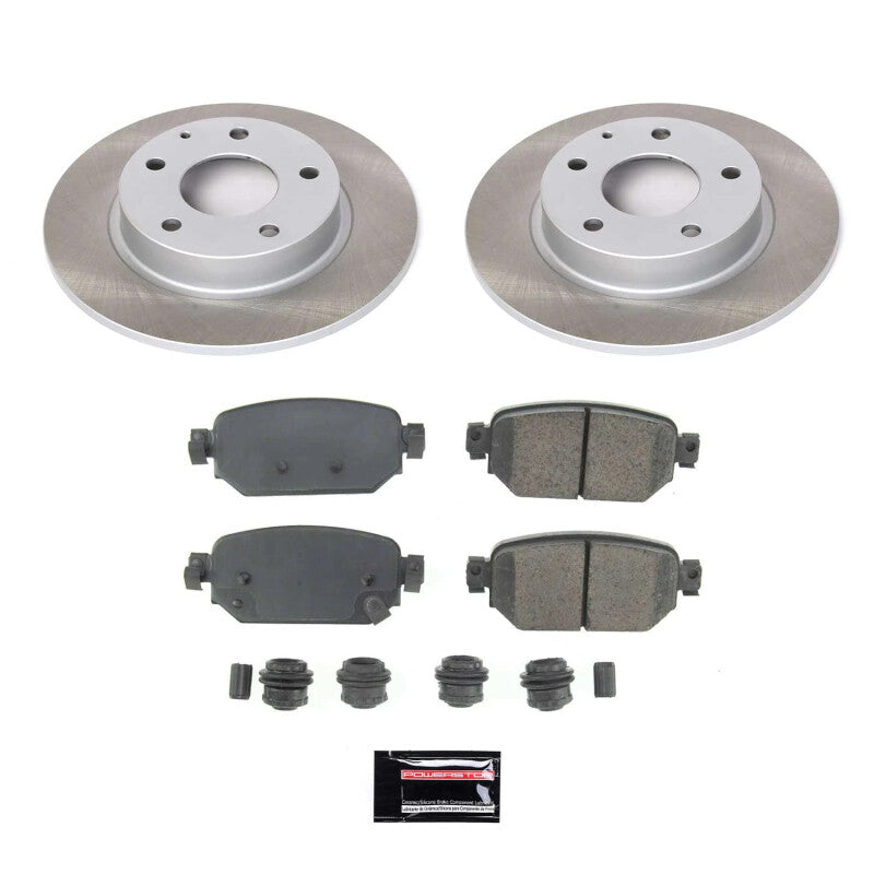 PowerStop Power Stop 19-21 Mazda CX-3 Rear Semi-Coated Rotor Kit