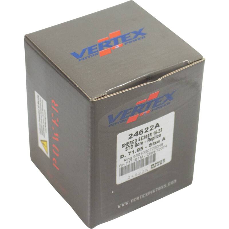 Vertex Pistons Vertex Piston 16-24 Sherco SE-R 300 300cc Cast Replica Piston Kit