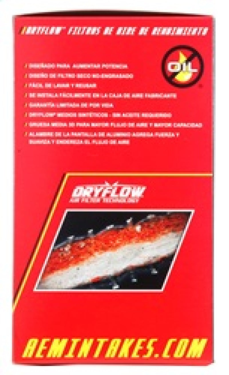 AEM Induction AEM 4 in x 9 in Dryflow Element Filter