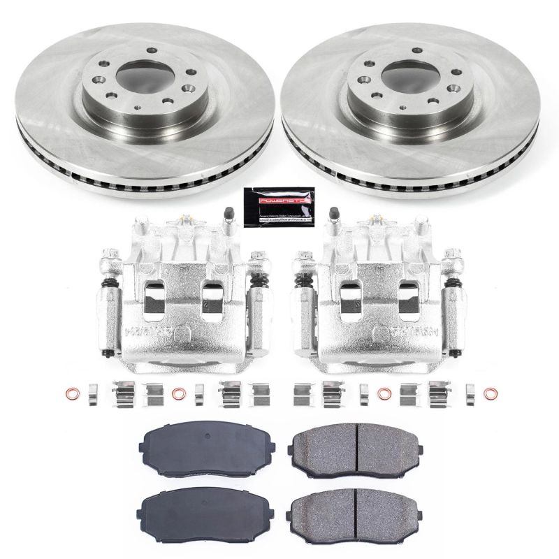 PowerStop Power Stop 11-15 Mazda CX-9 Front Autospecialty Kit w/Cals