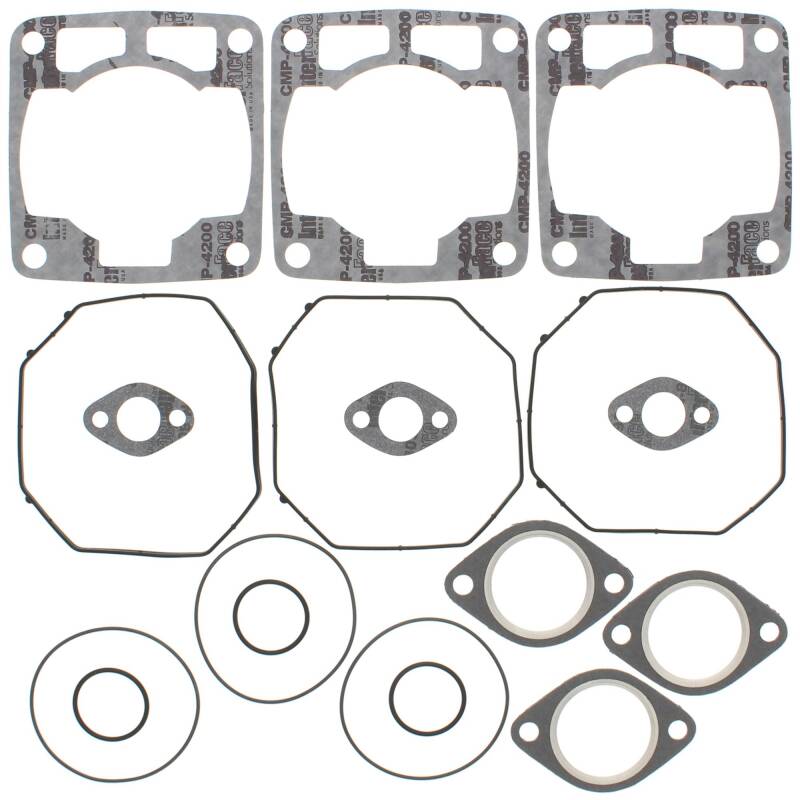 Vertex Pistons Vertex Gaskets 97-98 Polaris 600 XCR Top End Gasket Kit