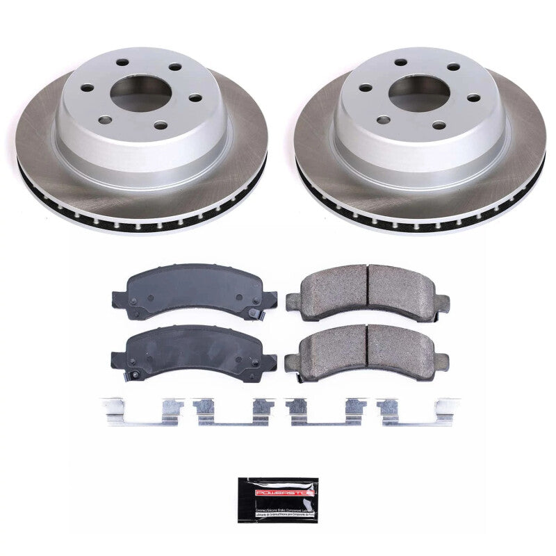 PowerStop Power Stop 03-06 GMC Yukon XL 1500 Rear Semi-Coated Rotor Kit