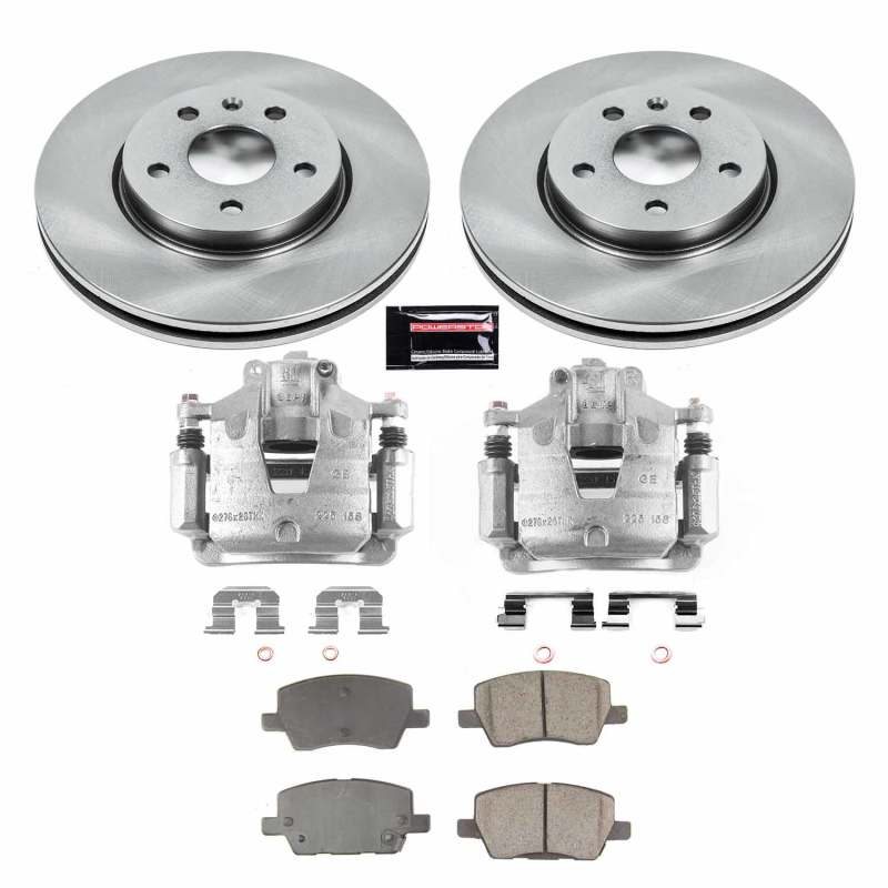 PowerStop Power Stop 18-19 Chevrolet Sonic Front Autospecialty Kit w/Calipers