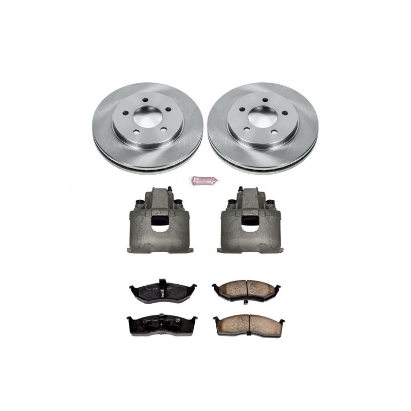 PowerStop Power Stop 2000 Chrysler Grand Voyager Front Autospecialty Brake Kit w/Calipers