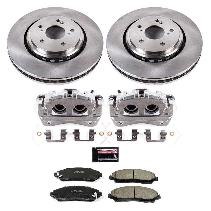 PowerStop Power Stop 14-16 Acura MDX Front Autospecialty Kit w/Cals