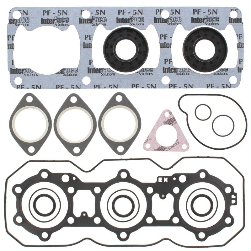 Vertex Pistons Vertex Gaskets 2000 Polaris 600 Triumph Complete Gasket Kit w/ Oil Seals
