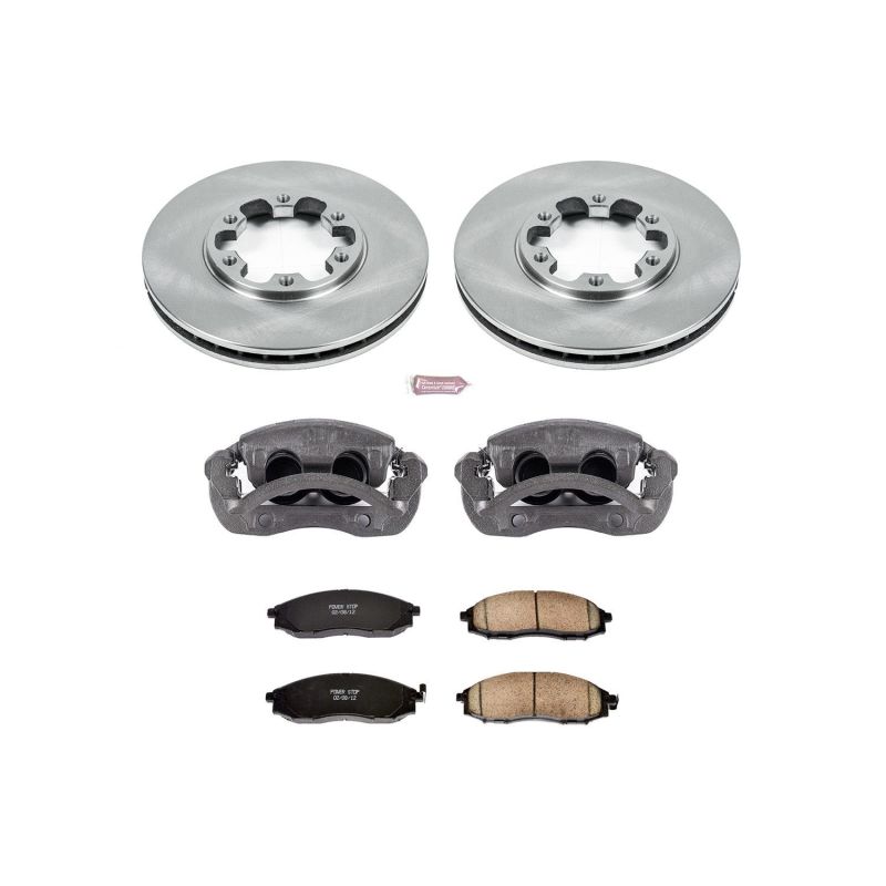 PowerStop Power Stop 03-04 Nissan Frontier Front Autospecialty Brake Kit w/Calipers