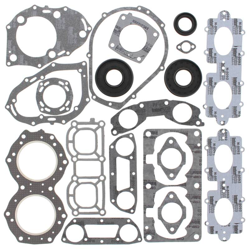 Vertex Pistons Vertex Gaskets 1996 Yamaha 700 Wave Blaster Complete Gasket Kit w/ Oil Seals