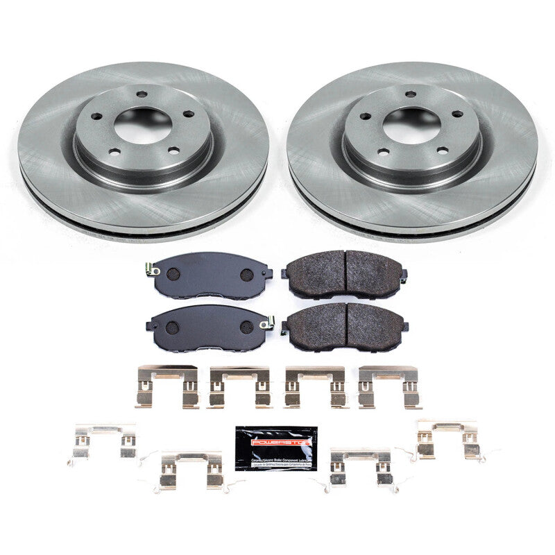 PowerStop Power Stop 17-18 Nissan Sentra Front Track Day Brake Kit