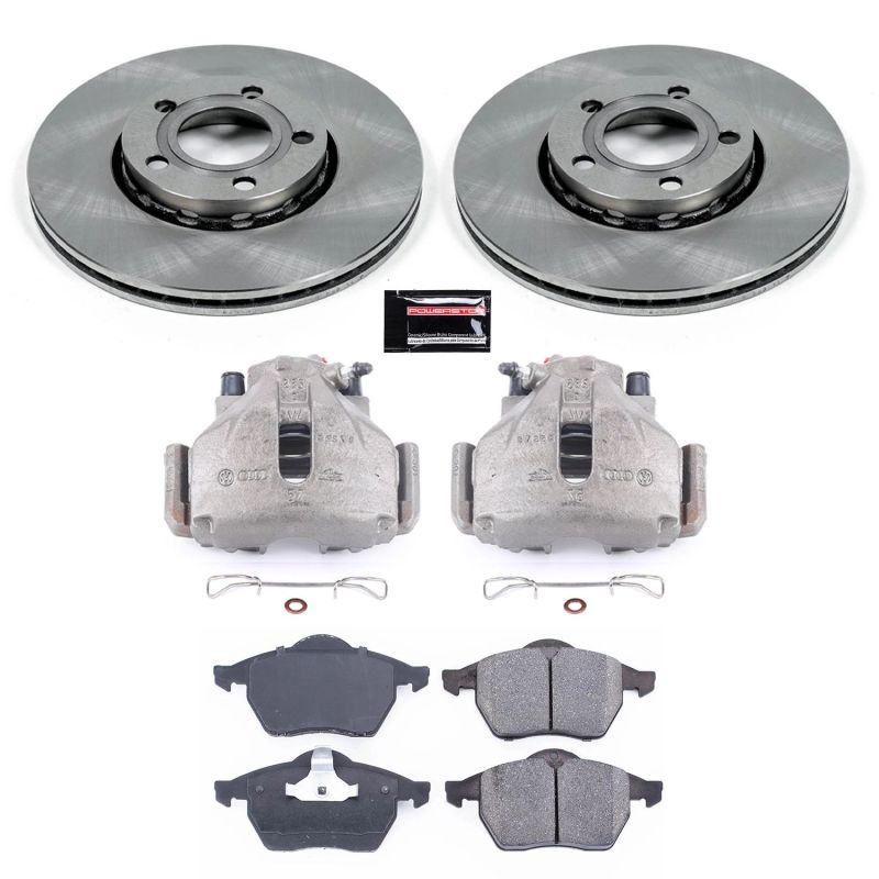 PowerStop Power Stop 96-98 Audi A4 Front Autospecialty Brake Kit w/Calipers