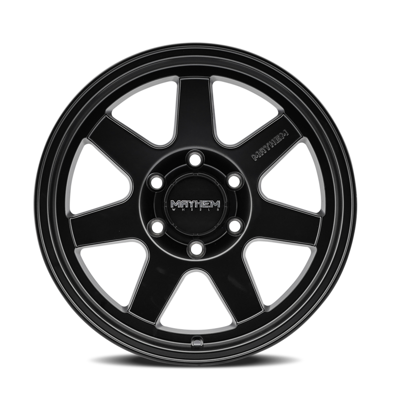 Mayhem 8307 Convoy 17x9 / 5x127 BP / -6mm Offset / 78.1mm Hub Satin Black Wheel