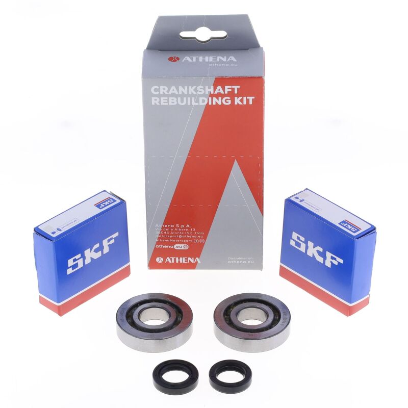 Athena 2000 Gilera DNA LC 50 Crankshaft Bearing & Oil Seal Rebuilding Kit