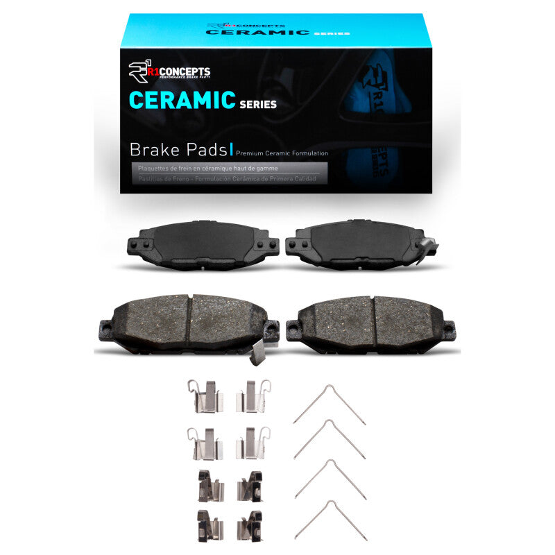 R1 Concepts R1 1992-2000 Lexus GS300 Rear R1 Ceramic Pads & Hardware Kit