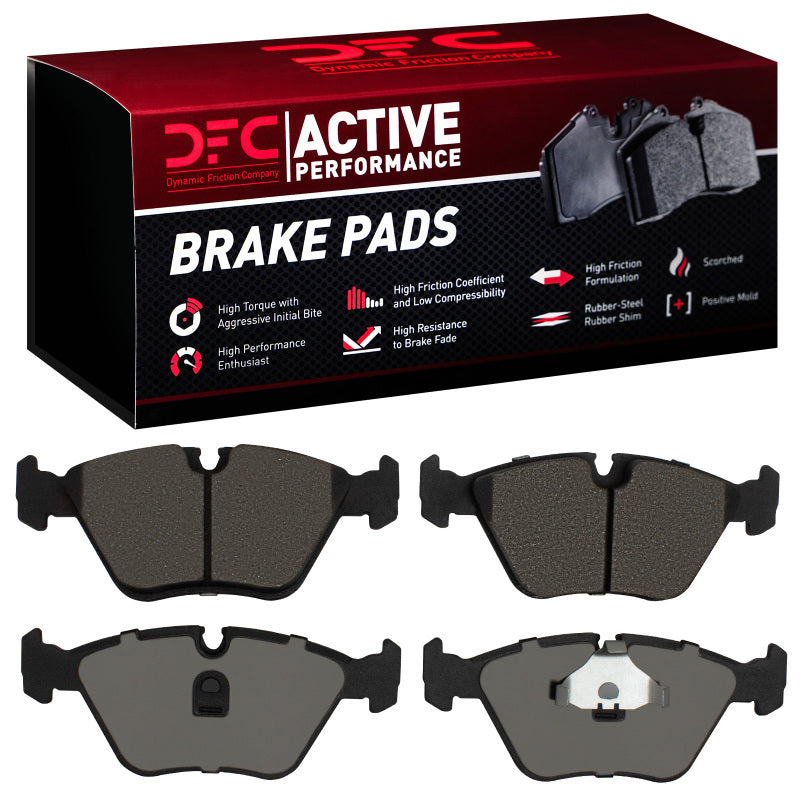 DFC 87-05 Audi 100 Front Active Performance Pads - Low Metallic