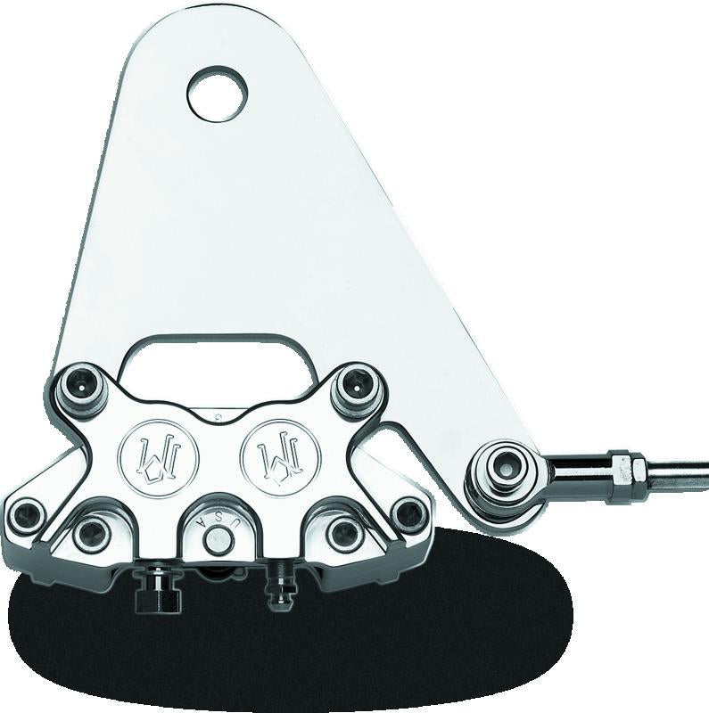 Performance Machine Rear Brake 125x4R x 11.5in Disc - Chrome