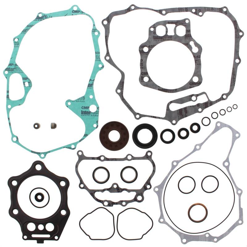 Vertex Pistons Vertex Gaskets 05-11 Honda TRX500FM Complete Gasket Kit w/ Oil Seals