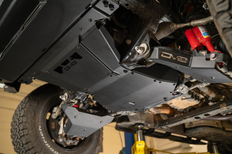 DV8 Offroad DV8 24-25 Toyota Tacoma & Land Cruiser Rear Belly Skid Plate