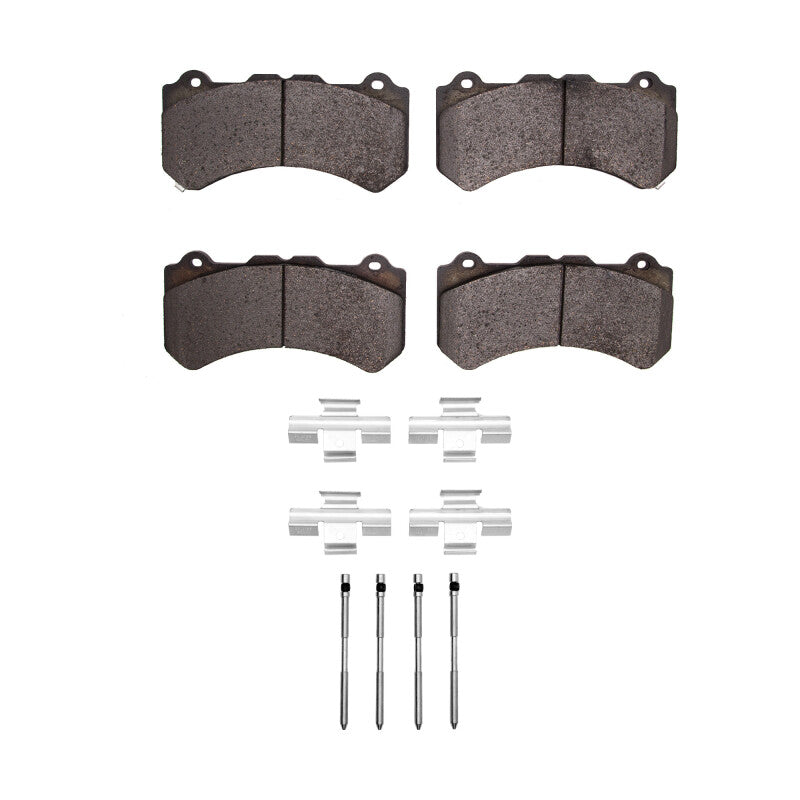 R1 Concepts R1 09-24 Nissan GT-R Front Ceramic Pads & Hardware Kit