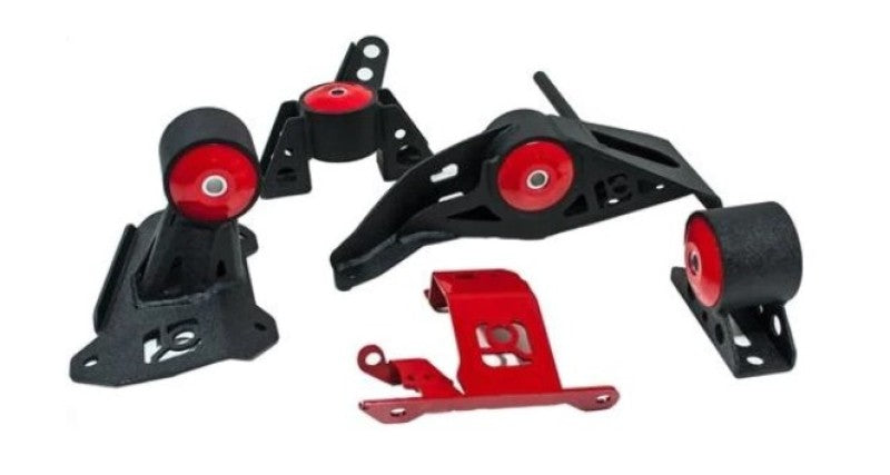 Innovative Mounts Innovative 12-15 Lotus EXIGE V6 Black Steel Mounts 75A Bushings