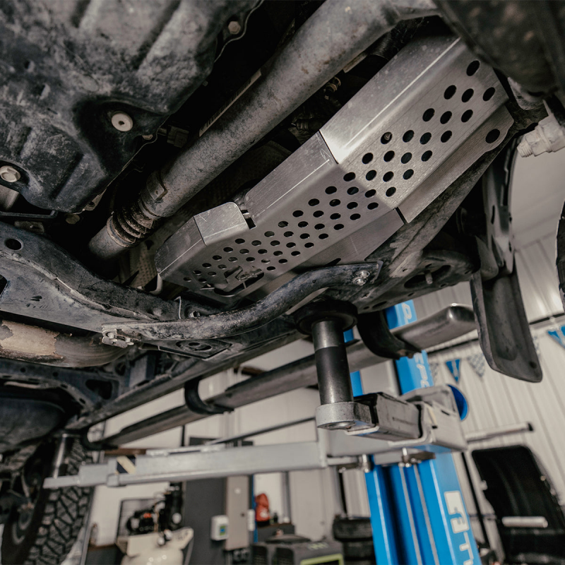 Cali Raised LED Cali Raised 16-23 Toyota Tacoma Catalytic Converter Shield Fits - 2Wd 6 Cylinder