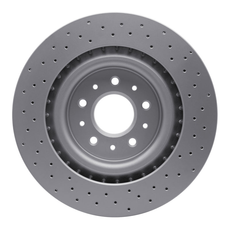 DFC 00-06 Jaguar XKR Front Drilled GeoSPEC Coated Rotor