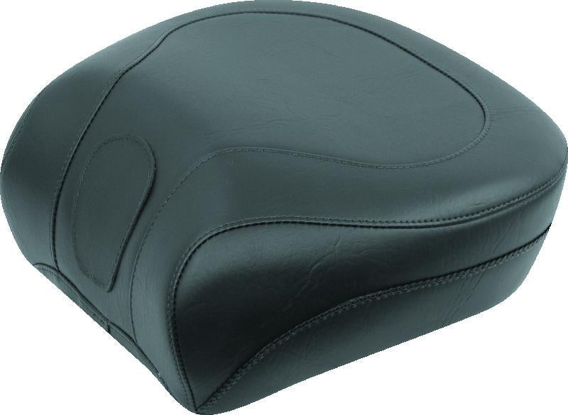 Mustang Motorcycle Mustang 00-15 Harley Softail Standard Rear Tire Wide Touring Recessed Passenger Seat - Black