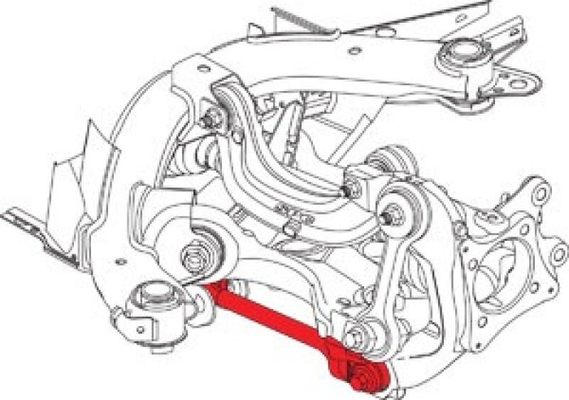 SPC Performance Ford S550 Mustang Forged T6 Aluminum Rear Lower Control Arm