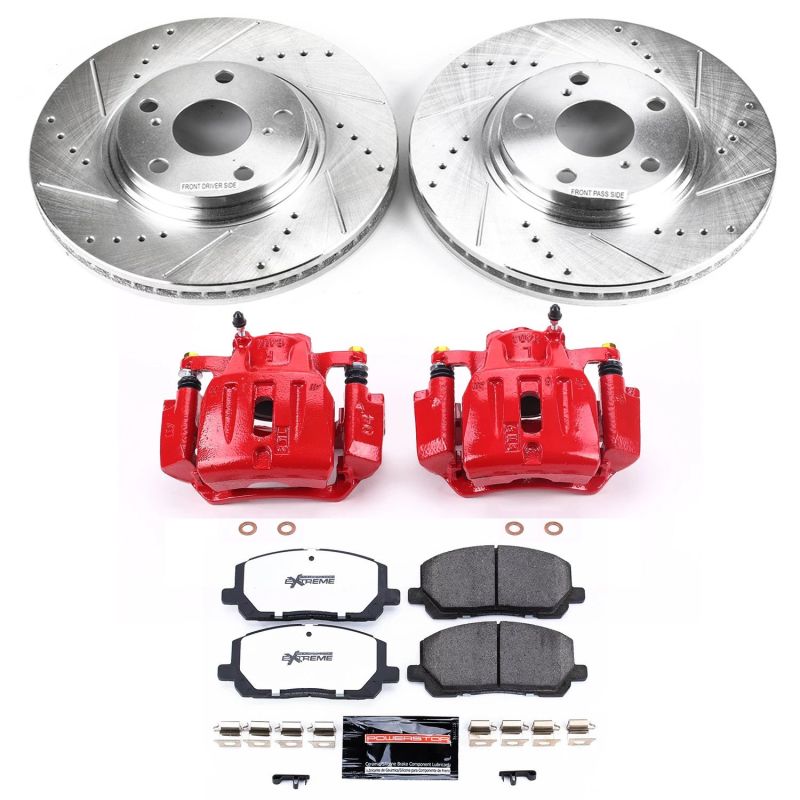 PowerStop Power Stop 01-07 Toyota High Lander Front Z36 Truck & Tow Brake Kit w/Calipers