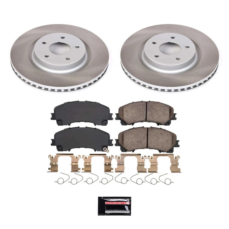 PowerStop Power Stop 2023 Nissan Z Front Semi-Coated Rotor Kit