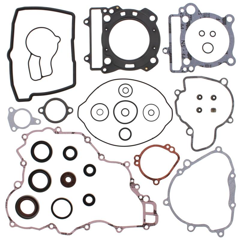 Vertex Pistons Vertex Gaskets 05-12 KTM SX-F 250 Complete Gasket Kit w/ Oil Seals