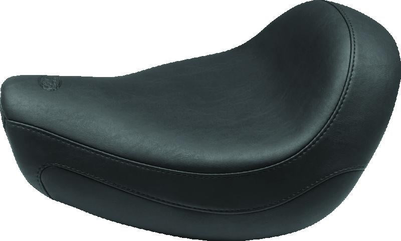 Mustang Motorcycle Mustang 97-07 Harley Electra Glide, Rd Glide Lowdown Standard Touring Passenger Seat w/Studs -Black