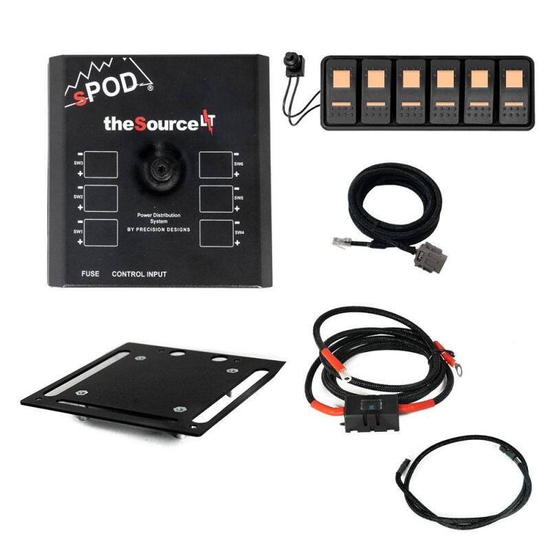 sPOD SourceLT Modular w/Amber LED for 84in Battery Cables